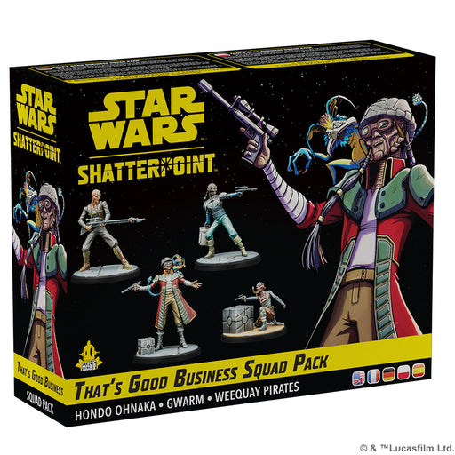 Star Wars Shatterpoint: That's Good Business Squad Pack - Premium Miniatures - Just $49.99! Shop now at Retro Gaming of Denver