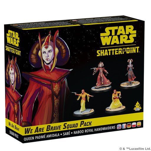 Star Wars Shatterpoint: We Are Brave - Padme Amidala Squad Pack - Premium Miniatures - Just $49.99! Shop now at Retro Gaming of Denver