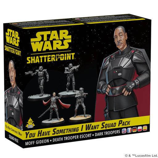 Star Wars Shatterpoint: You Have Something I Want Squad Pack - Premium Miniatures - Just $49.99! Shop now at Retro Gaming of Denver