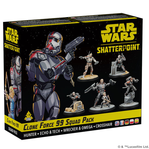 Star Wars Shatterpoint: Clone Force 99 Squad Pack - Premium Miniatures - Just $59.99! Shop now at Retro Gaming of Denver