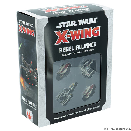 Star Wars: X-Wing 2nd Edition - Rebel Alliance Squadron Starter Pack - Premium Miniatures - Just $74.99! Shop now at Retro Gaming of Denver