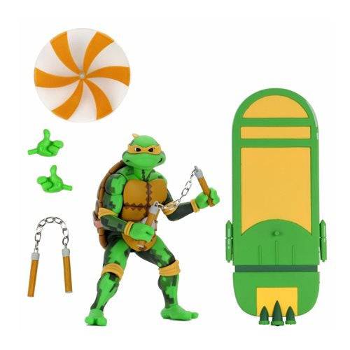 NECA  Teenage Mutant Ninja Turtles Turtles in Time Series 2 Michelangelo 7-Inch Action Figure - Premium Action & Toy Figures - Just $31.99! Shop now at Retro Gaming of Denver