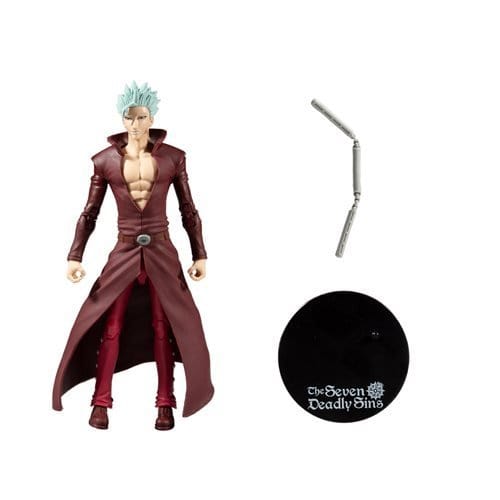 McFarlane Toys The Seven Deadly Sins Wave 1 Ban 7-Inch Scale Action Figure - Premium Action & Toy Figures - Just $19.99! Shop now at Retro Gaming of Denver