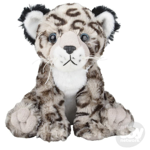 8" Animal Den Snow Leopard Plush - Premium Plush - Just $15.99! Shop now at Retro Gaming of Denver