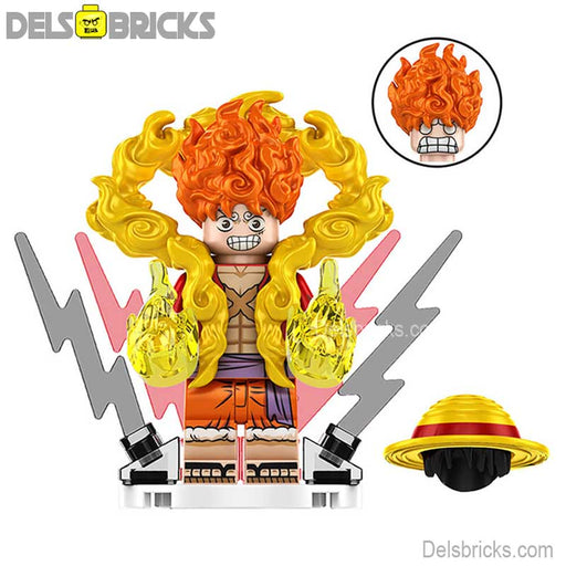 Monkey D Luffy Nika Sun God from One Piece Lego Anime Minifigures - Premium Minifigures - Just $5.50! Shop now at Retro Gaming of Denver