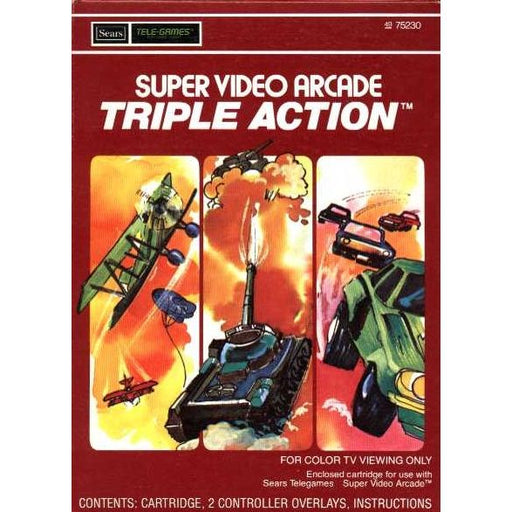 Triple Action (Intellivision) - Premium Video Games - Just $0! Shop now at Retro Gaming of Denver