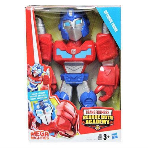 Transformers Rescue Bots Academy Mega Mighties 9-Inch Action Figure - Optimus Prime - Premium Toys & Games - Just $14.70! Shop now at Retro Gaming of Denver