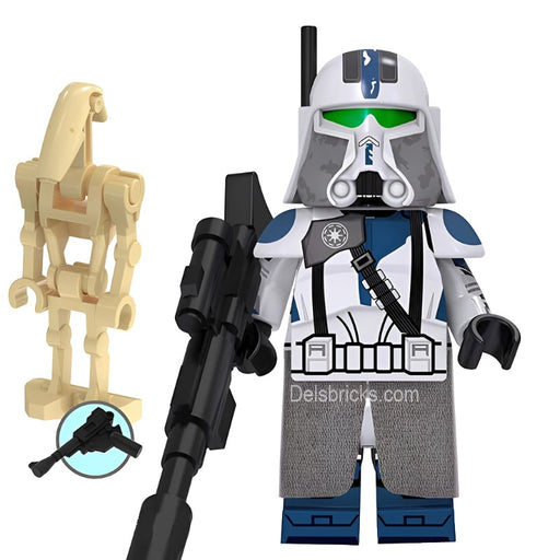 501st Legion Clone Trooper Commander & Battle Droid Lego Star Wars Minifigures - Premium Lego Star Wars Minifigures - Just $3.99! Shop now at Retro Gaming of Denver