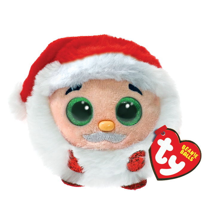 Beanie Puffies 4" Ball - Christmas Kris - Premium Plush - Just $4.99! Shop now at Retro Gaming of Denver