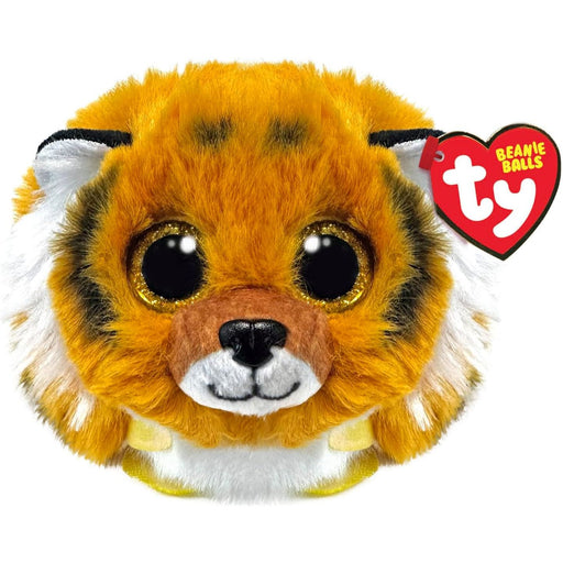 Beanie Puffies 4" Ball - Clawsby - Tiger - Premium Plush - Just $4.99! Shop now at Retro Gaming of Denver