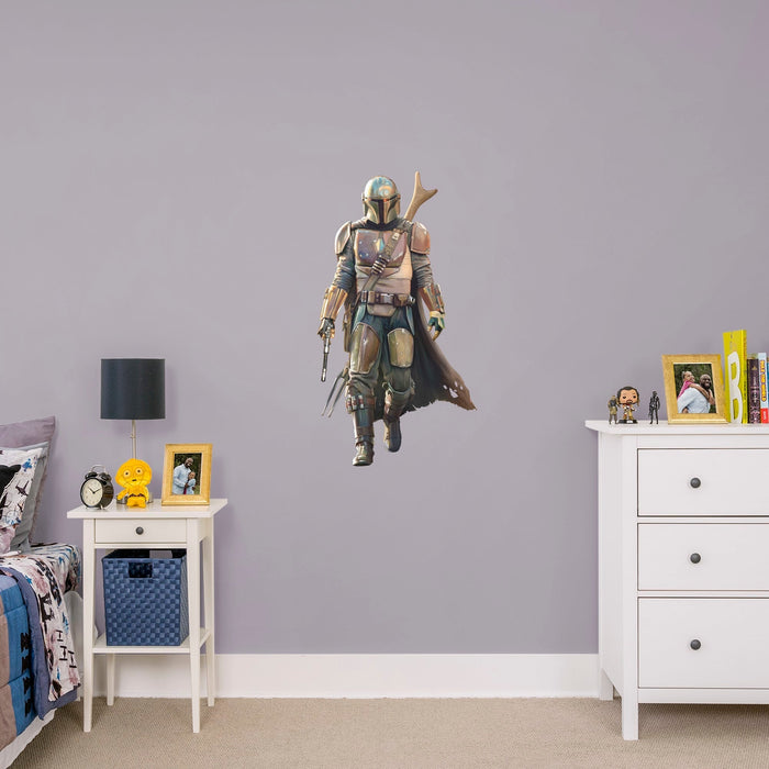 The Mandalorian - Star Wars: The Mandalorian - Officially Licensed Removable Wall Decal - Premium Vinyl Die-Cut Character - Just $99.99! Shop now at Retro Gaming of Denver