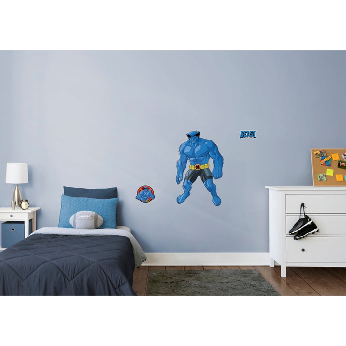 X-Men Beast RealBig  - Officially Licensed Marvel Removable Wall Decal - Premium Vinyl Die-Cut Character - Just $69.99! Shop now at Retro Gaming of Denver
