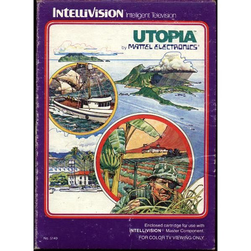 Utopia (Intellivision) - Premium Video Games - Just $0! Shop now at Retro Gaming of Denver