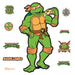 Teenage Mutant Ninja Turtles: Michelangelo Classic RealBig - Officially Licensed Nickelodeon Removable Adhesive Decal - Premium Vinyl Die-Cut Character - Just $69.99! Shop now at Retro Gaming of Denver