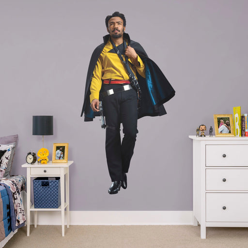 Lando Calrissian - Solo: A Star Wars Story - Officially Licensed Removable Wall Decal - Premium Vinyl Die-Cut Character - Just $69.99! Shop now at Retro Gaming of Denver