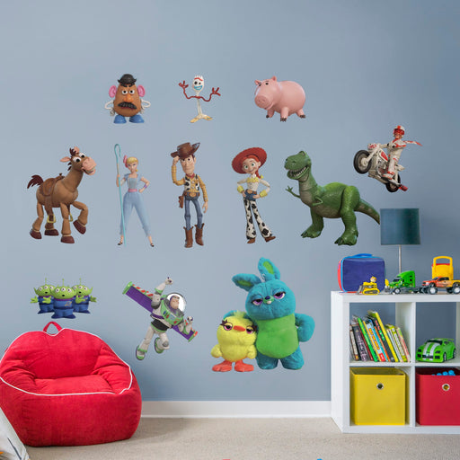 Toy Story 4: Collection - Officially Licensed Disney/PIXAR Removable Wall Decals - Premium Collection - Just $99.99! Shop now at Retro Gaming of Denver