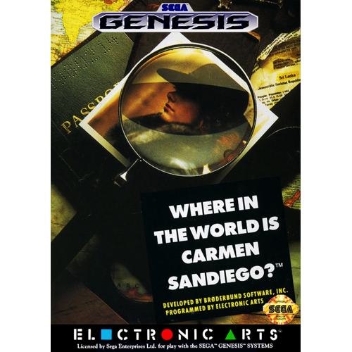 Where in the World is Carmen Sandiego (Sega Genesis) - Premium Video Games - Just $0! Shop now at Retro Gaming of Denver