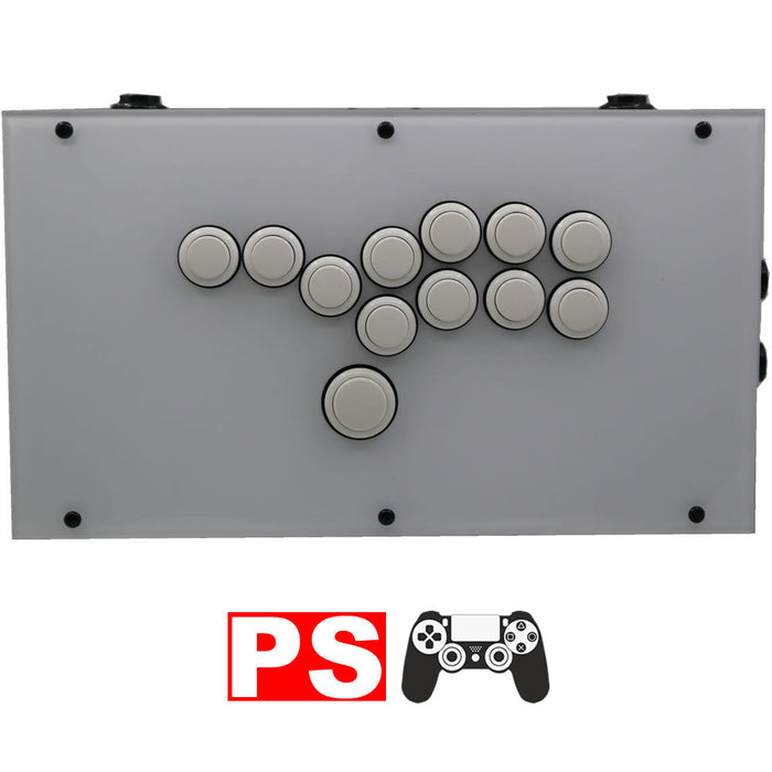 RAC-J800B All Buttons Arcade Joystick Fight Stick For PS4/PS3/Xbox/PC White/Black - Premium  - Just $99.99! Shop now at Retro Gaming of Denver
