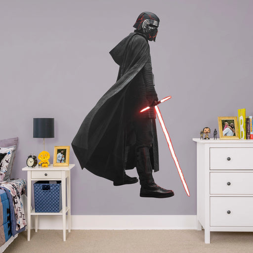 Kylo Ren - Star Wars: The Rise of Skywalker - Officially Licensed Removable Wall Decal - Premium Vinyl Die-Cut Character - Just $69.99! Shop now at Retro Gaming of Denver