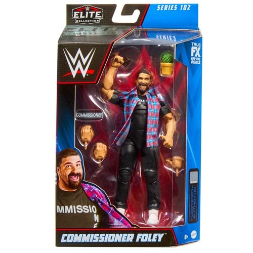 WWE Elite Collection Series 102 Commissioner Foley Action Figure - Premium Action & Toy Figures - Just $25.15! Shop now at Retro Gaming of Denver