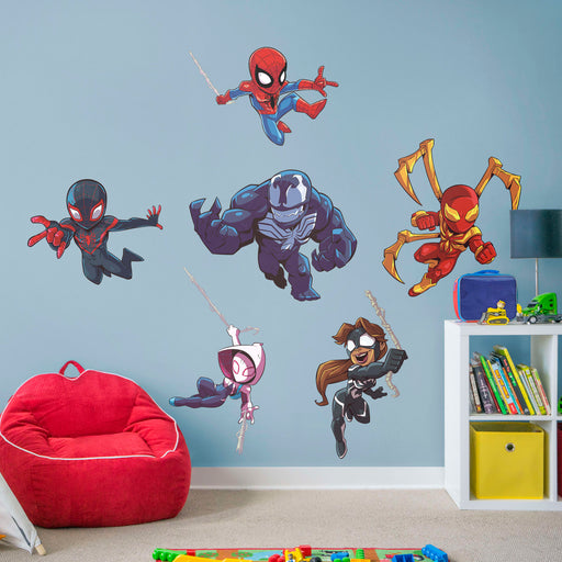Spider-Man: Marvel Super Hero Adventures Collection - Officially Licensed Removable Wall Decal - Premium Collection - Just $99.99! Shop now at Retro Gaming of Denver