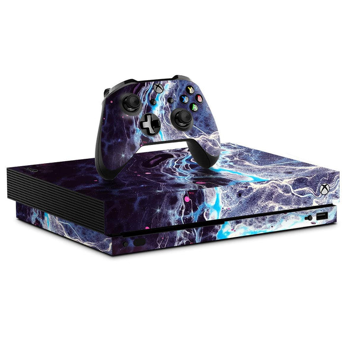 Xbox One X Oil Paint Series Skins - Premium Xbox One X - Just $24! Shop now at Retro Gaming of Denver