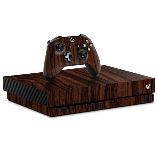 Xbox One X Wood Series Skins - Premium Xbox One X - Just $27! Shop now at Retro Gaming of Denver