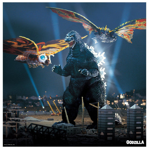 Godzilla: 1992-Godzilla v Mothra Movie Scene Mural - Officially Licensed Toho Removable Adhesive Decal - Premium Mural - Just $69.99! Shop now at Retro Gaming of Denver