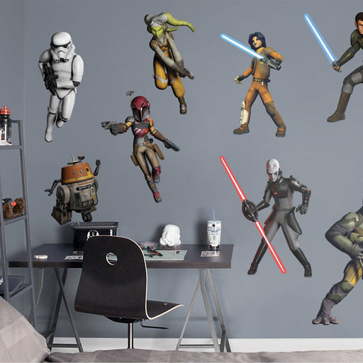 Star Wars: Rebels Collection - Officially Licensed Removable Wall Decals - Premium Collection - Just $109.99! Shop now at Retro Gaming of Denver