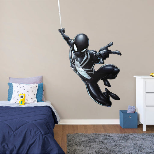 Spider-Man: Symbiote Black Suit - Officially Licensed Removable Wall Decal - Premium Vinyl Die-Cut Character - Just $119.99! Shop now at Retro Gaming of Denver