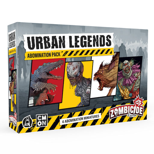 Zombicide: 2nd Edition - Urban Legends Abominations Pack - Premium Board Game - Just $24.99! Shop now at Retro Gaming of Denver