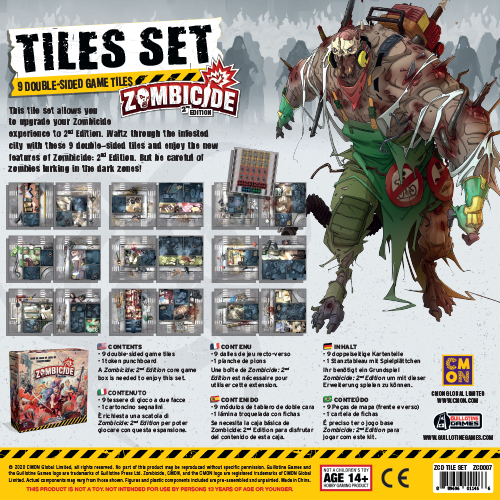 Zombicide: 2nd Edition - Tile Set - Premium Board Game - Just $10.99! Shop now at Retro Gaming of Denver
