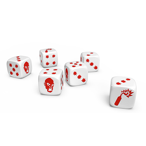 Zombicide: 2nd Edition - Special Black and White Dice - Premium Board Game - Just $17.99! Shop now at Retro Gaming of Denver