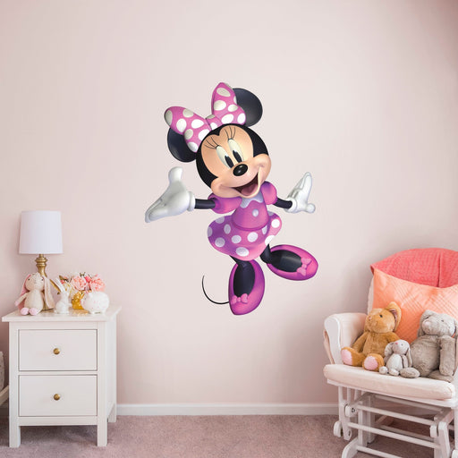 Minnie Mouse - Officially Licensed Disney Removable Wall Decal - Premium Vinyl Die-Cut Character - Just $29.99! Shop now at Retro Gaming of Denver