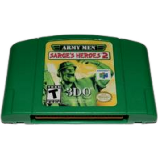 Army Men Sarge's Heroes 2 - Nintendo 64 - Premium Video Games - Just $23.99! Shop now at Retro Gaming of Denver