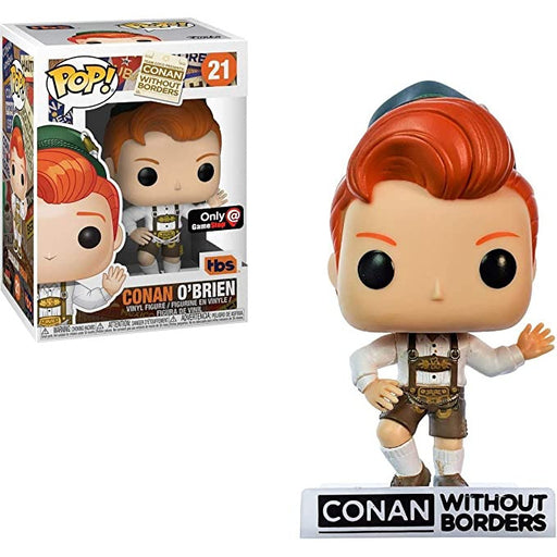 Conan Without Borders-Conan in Lederhosen Pop! Vinyl Figure #21 - Premium Dolls, Playsets & Toy Figures - Just $11.99! Shop now at Retro Gaming of Denver