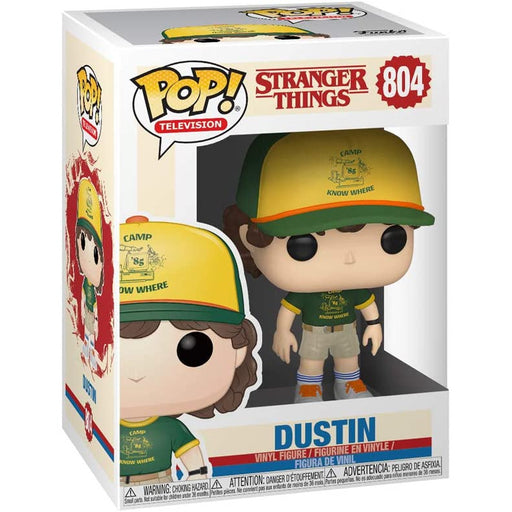 Dustin (at Camp) Pop! Vinyl Figure #804 - Premium Dolls, Playsets & Toy Figures - Just $22.99! Shop now at Retro Gaming of Denver