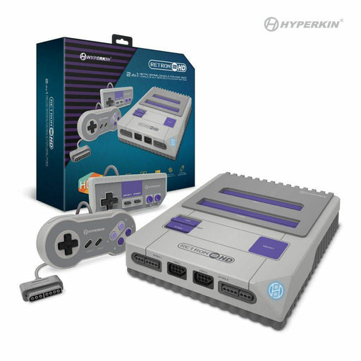 RetroN 2 HD Gaming Console Compatible With NES® / Super NES® / Super Famicom™ - Premium Video Game Consoles - Just $79.99! Shop now at Retro Gaming of Denver