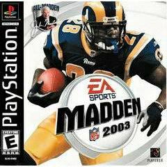 Madden 2003 - PlayStation - Premium Video Games - Just $11.99! Shop now at Retro Gaming of Denver