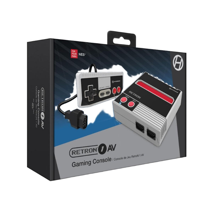 RetroN 1 AV Gaming Console Compatible With NES® (Gray) - Premium Video Game Consoles - Just $41.99! Shop now at Retro Gaming of Denver