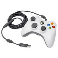 White Xbox 360 Wired Controller - Xbox 360 - Premium Video Game Accessories - Just $20.99! Shop now at Retro Gaming of Denver