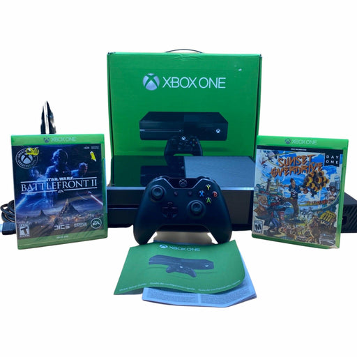 Xbox One 500 GB Black Console (With 2 Games) - Premium Video Game Consoles - Just $167.99! Shop now at Retro Gaming of Denver