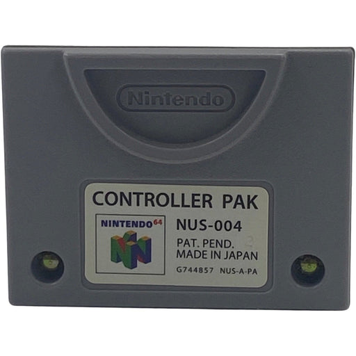 Controller Pak Nintendo 64 - Premium Video Game Accessories - Just $11.99! Shop now at Retro Gaming of Denver