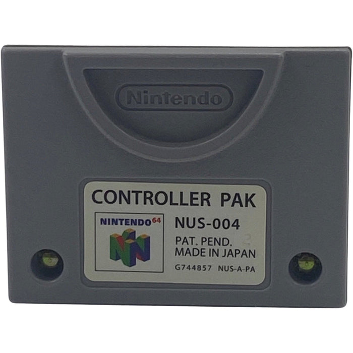 Controller Pak Nintendo 64 - Premium Video Game Accessories - Just $11.99! Shop now at Retro Gaming of Denver