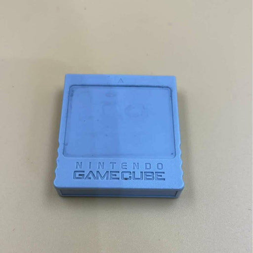 Nintendo GameCube Memory Card 4MB 59 Block Memory Card DOL-008 - Premium Console Memory Card - Just $7.99! Shop now at Retro Gaming of Denver