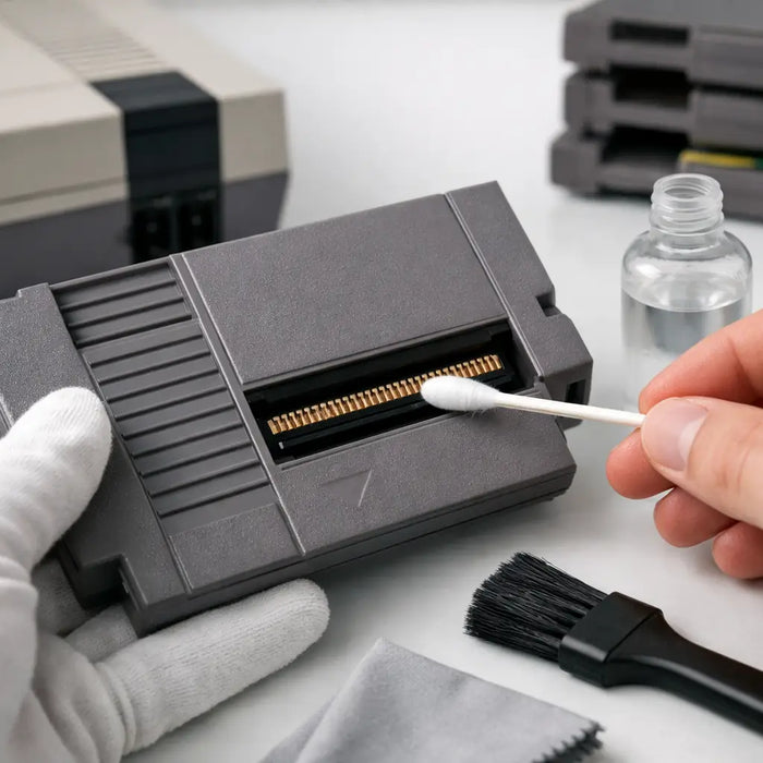 How to Clean NES Cartridges Without Damage