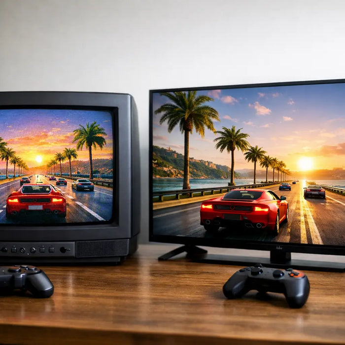 CRT Gaming Versus Modern TV: What Looks Better?
