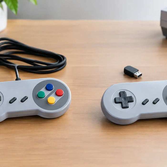 Wired Versus Wireless Retro Controllers Compared