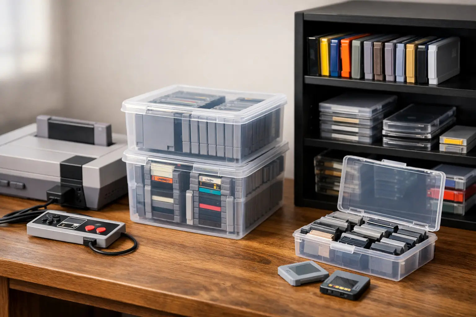 Retro Game Storage Guide for Consoles and Cartridges