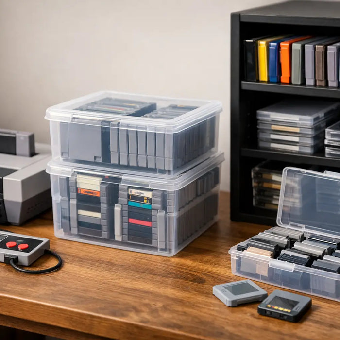 Retro Game Storage Guide for Consoles and Cartridges